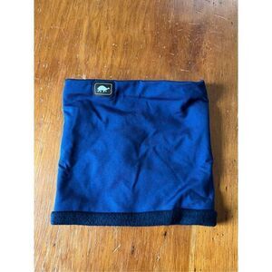 Turtle fur navy blue fleece lined neckwarmer OS